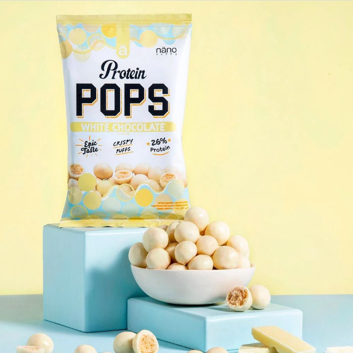 Protein Pops - Bilute de ciocolata alba (Nano Sups)