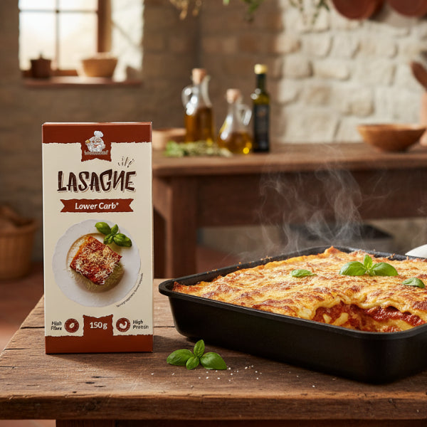 Paste Proteice, LowCarb, Lasagne, 150g, LOWCARBCHEF
