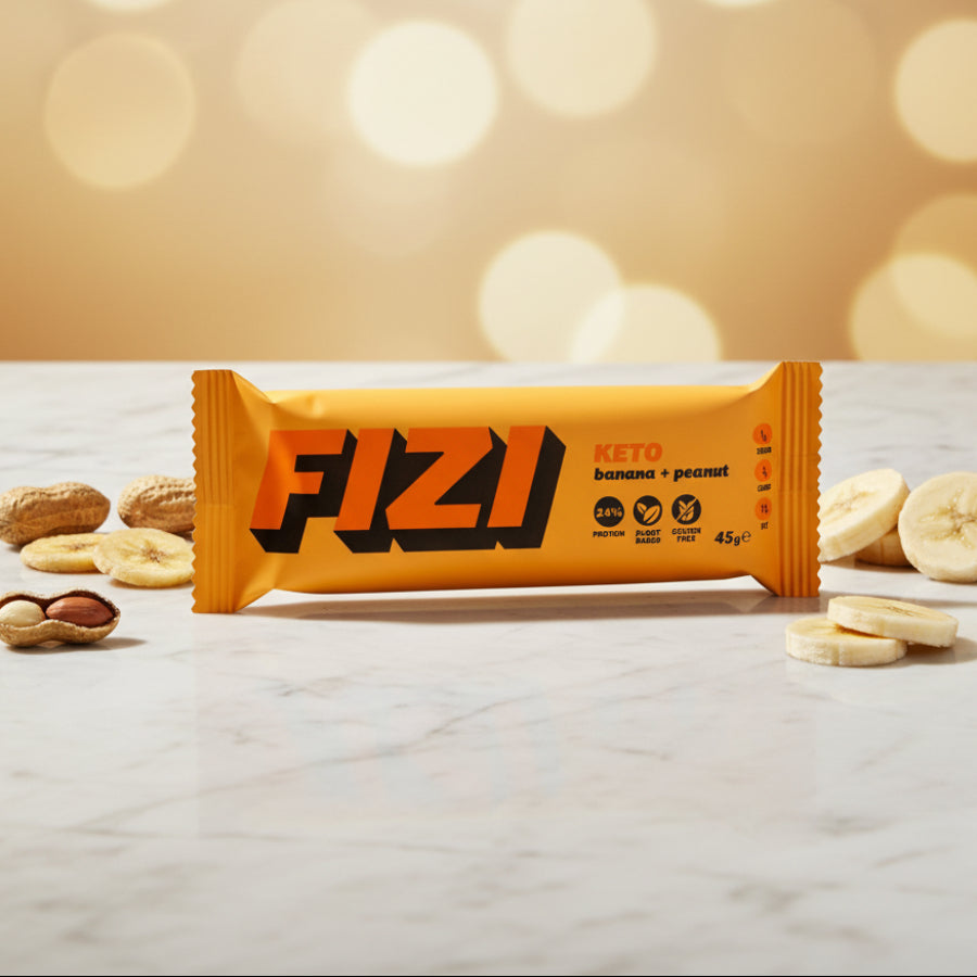 Baton keto BANANE SI ARAHIDE (FIZI)