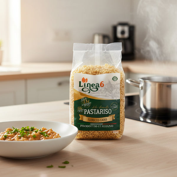 Paste proteice, Keto, PastaRiso, 250g, LINEA6