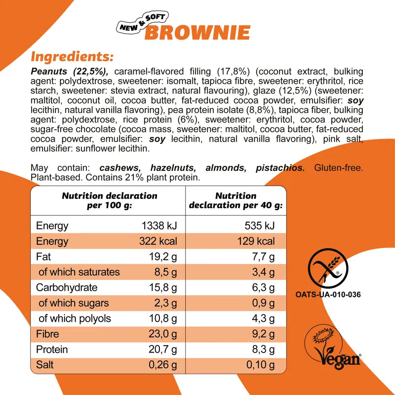 Baton Proteic BROWNIE (FIZI)