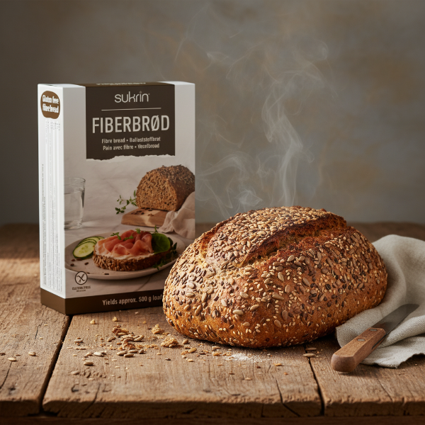 Mix paine bogat in fibre, 250 gr (Sukrin)