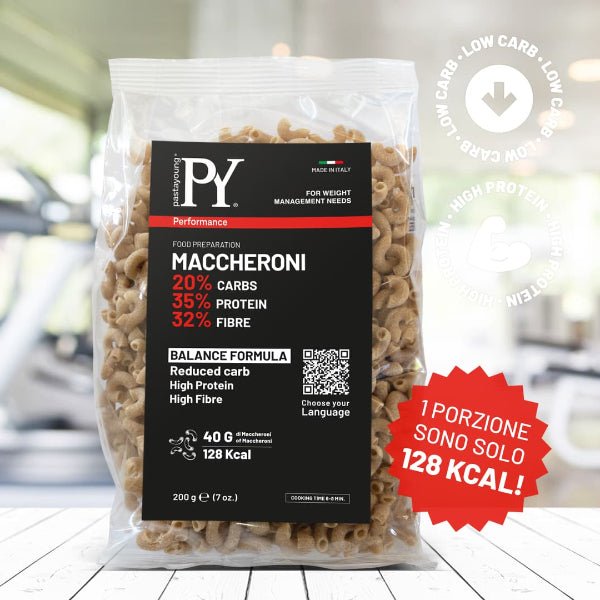 Paste proteice, low carb - Macheroni PY 200g