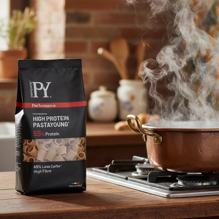 Paste proteice, low carb, Mezze Maniche 250g (PY)