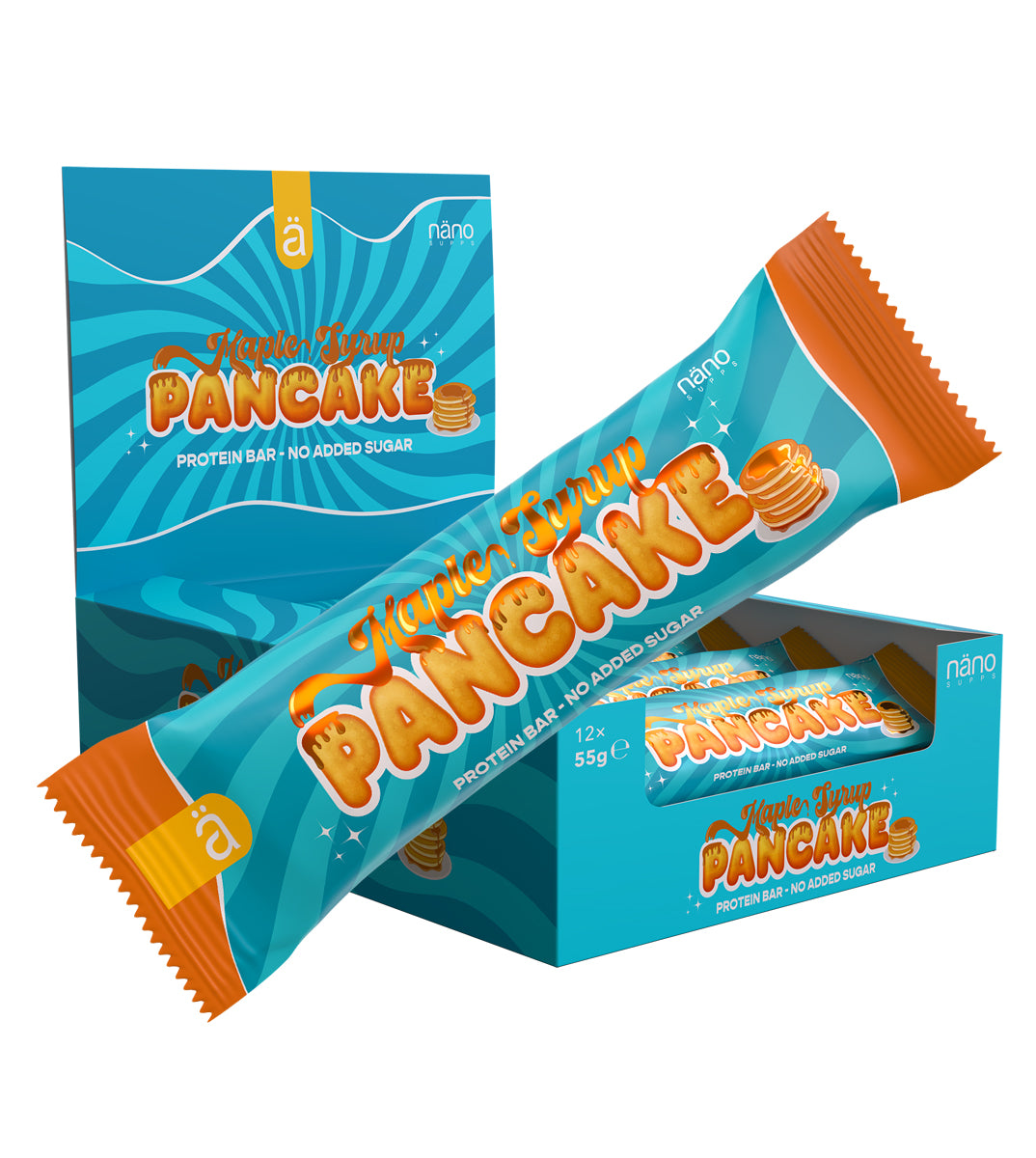 Baton proteic Maple Syrup Pancake (NanoSupps)