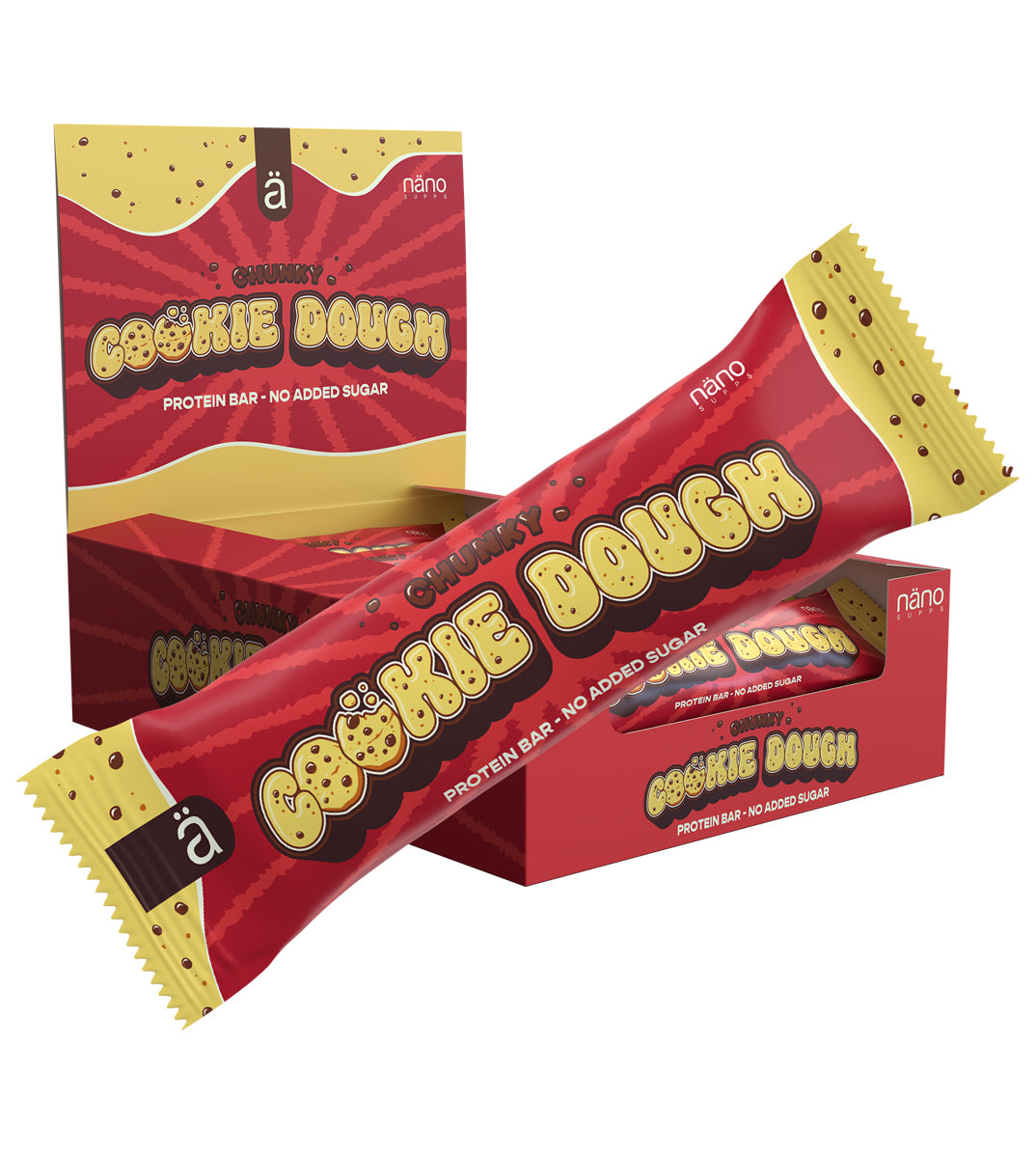 Baton proteic Cookie Dough (NanoSupps)