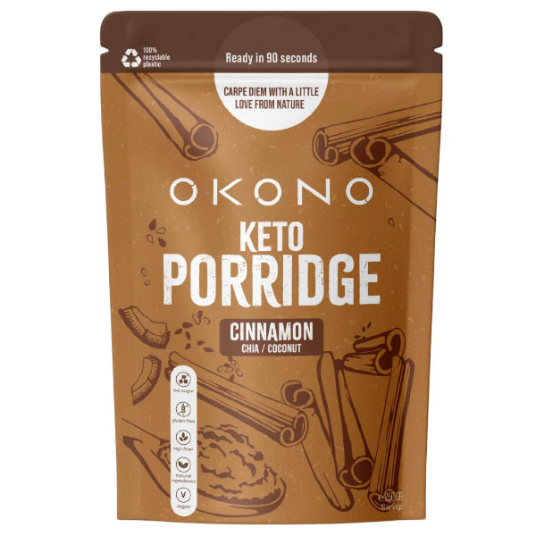 Porridge Keto cu Scortisoara