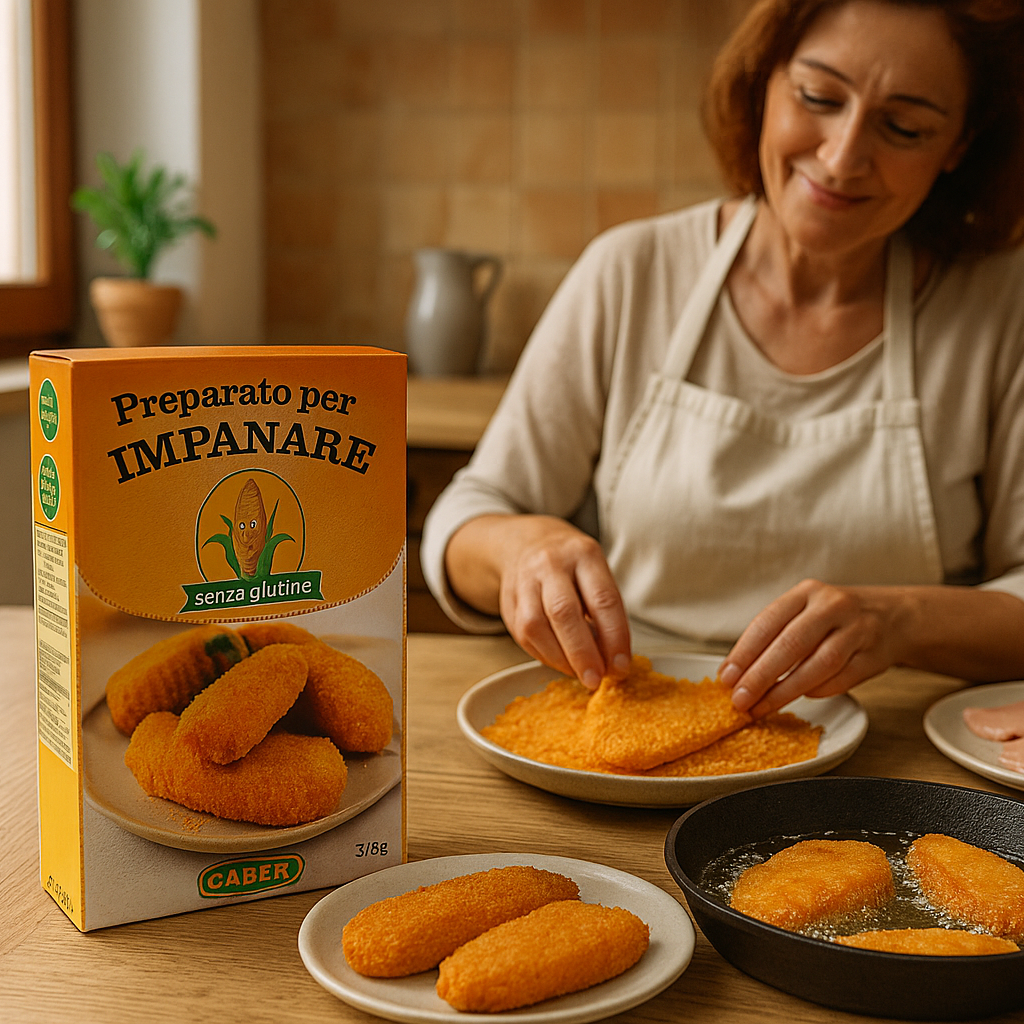 Preparat pentru panerare fara gluten (Caber)