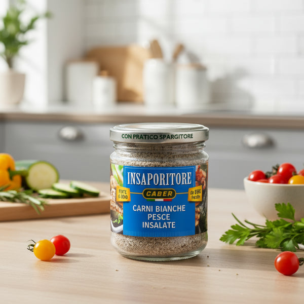 Sare aromatizata - Carne Alba, Peste si Salate (Caber)