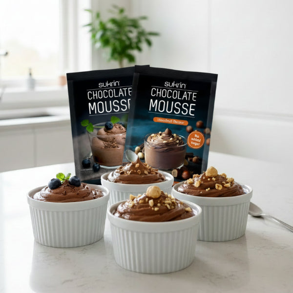 Mousse de ciocolata, 80 gr (Sukrin)