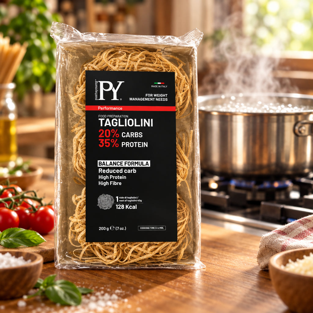 Paste proteice low carb - Tagliolini - Balance 200g (Pasta Young)